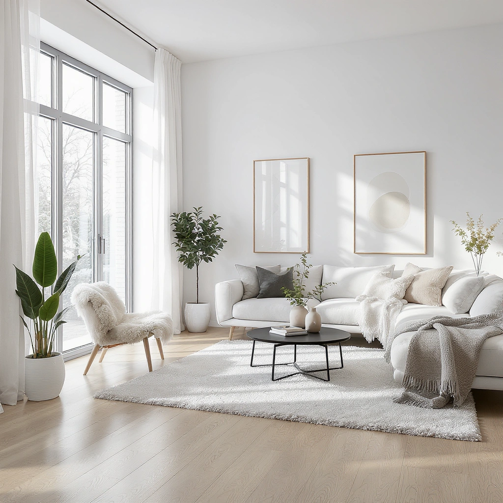 Scandinavian Interior Design — Living Room — Flux 1.1 Pro